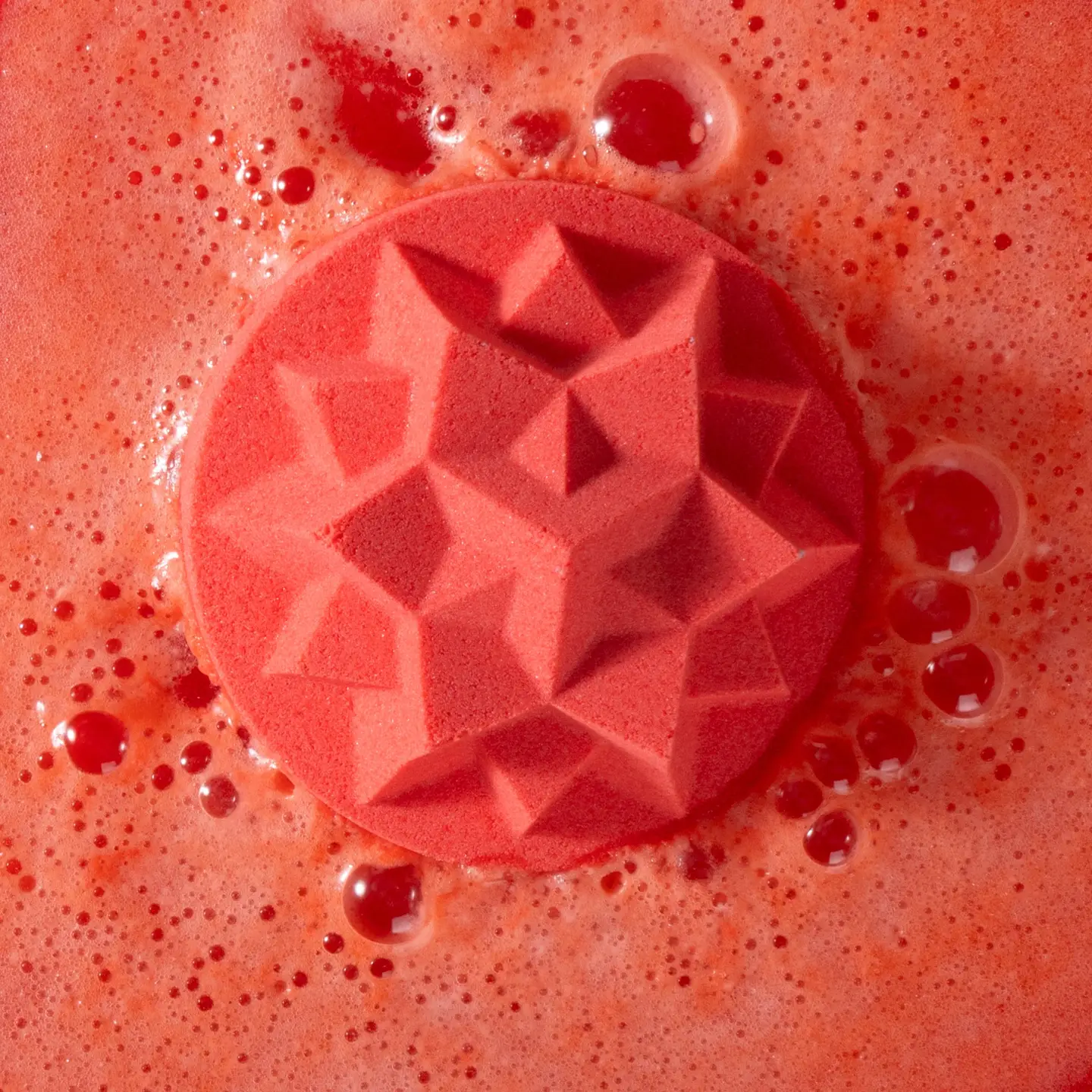 Bath Fizzer - Shaped Rudolph Bomb