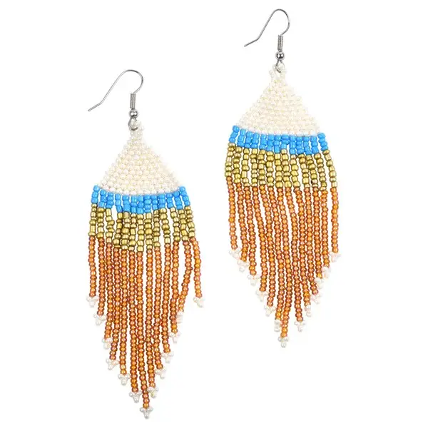 Beaded Earrings Boho Chic