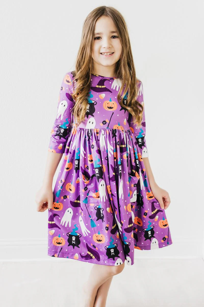 Girls No Tricks, Just Treats Dress