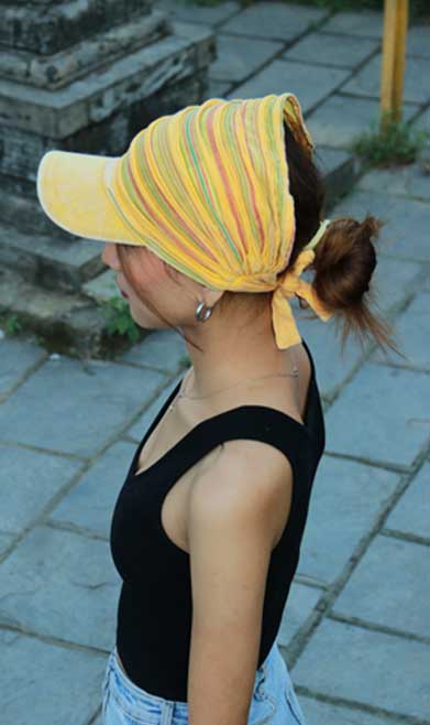 Headband Visor Hat