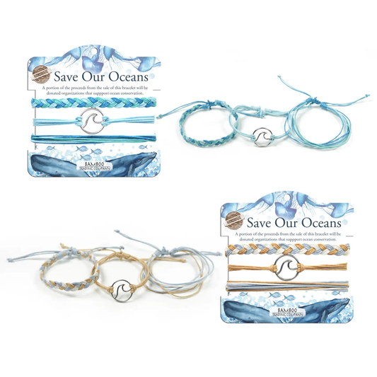 Save the Oceans Bracelet Set