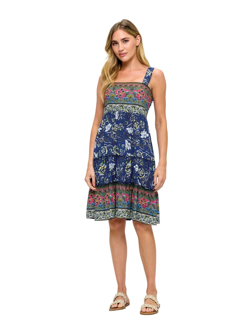 Boho Floral Sundress