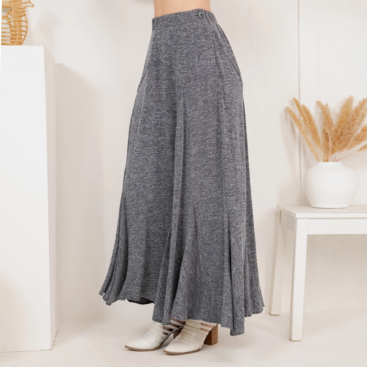 Boho Bias-Cut Skirt