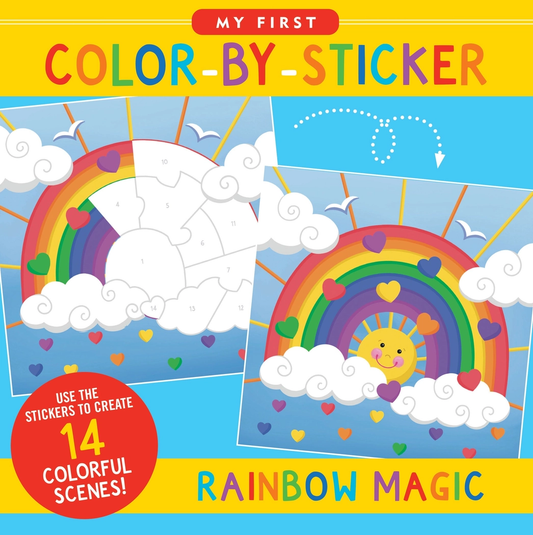 First Color Sticker Rainbow Magic