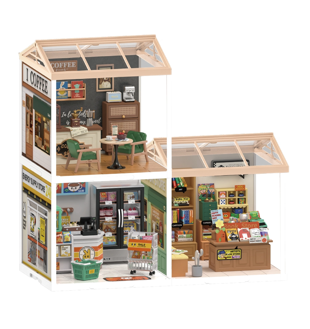 Miniature House Kit: Fascination Book Store