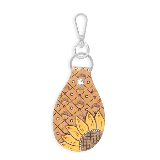 Sunflower Vista Key Fob Keychain