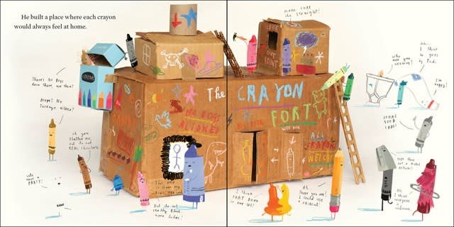 The Day the Crayons Came Home Book
