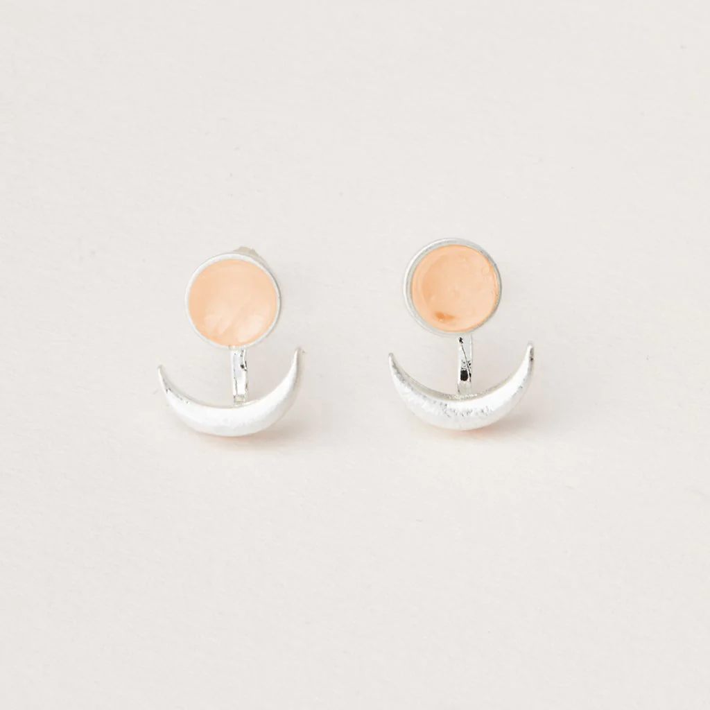 Moon Phase Ear Jacket Sunstone