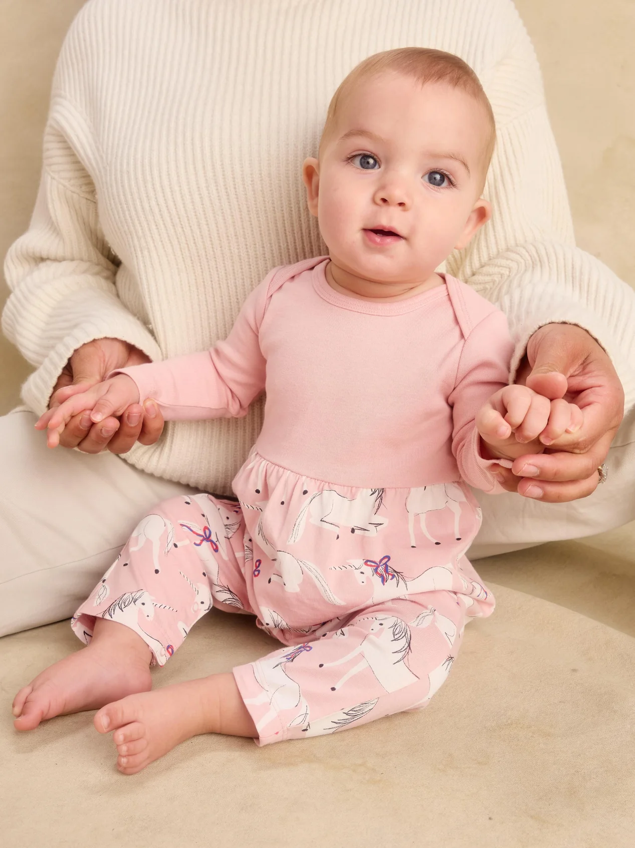 Baby Royal Unicorn Romper
