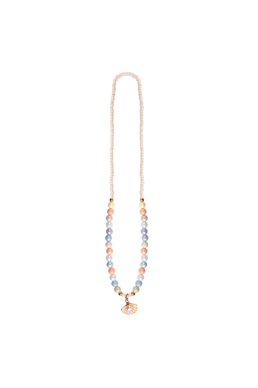 Girls Pastel Shell Necklace