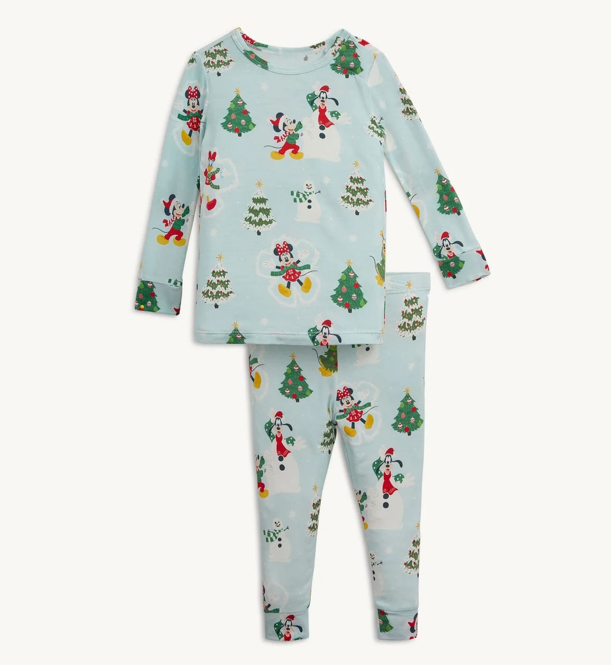 Kids Mickey Snow Excited Magnetic Me Pajamas
