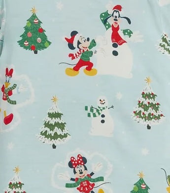Kids Mickey Snow Excited Magnetic Me Pajamas