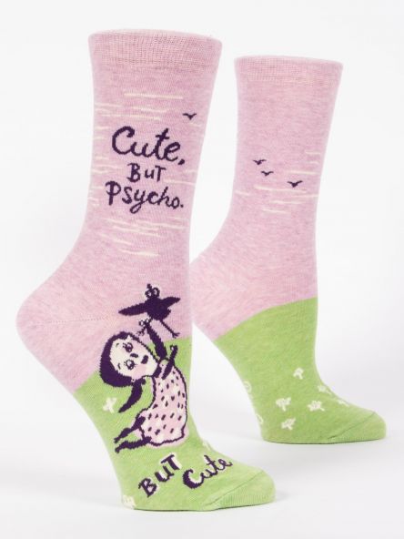 Crew Socks - Cute But Psycho