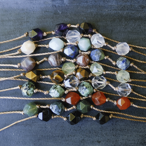 Zodiac Gemstone Necklace